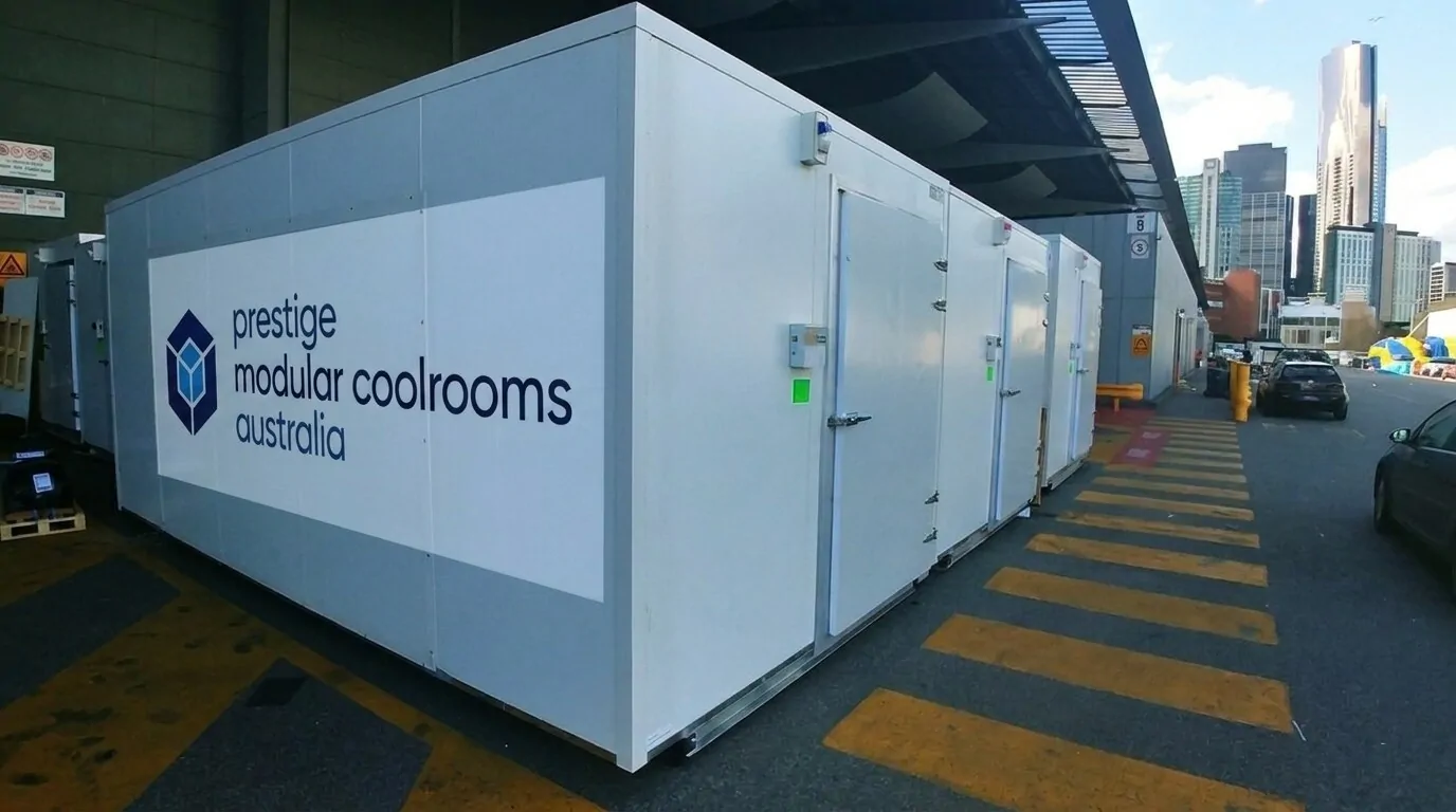 Prestige modular coolroom unit for a high-ticket sales team